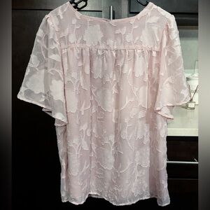 Floral Pink Blouse
